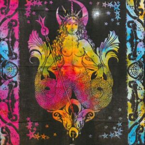 Cotton Wall Art – Mermaid | www.artisan-gifts.co.uk 1