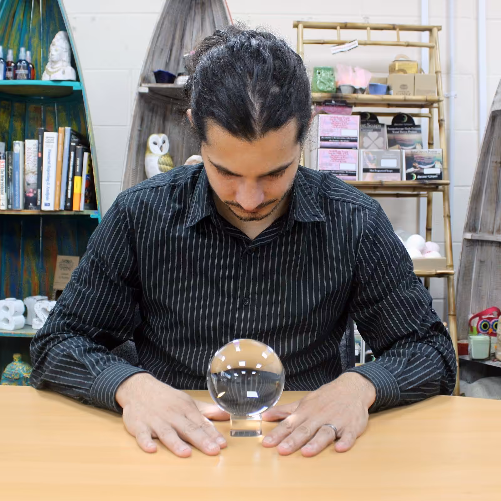 Crystal Ball on Stand 100mm | www.artisan-gifts.co.uk 2 Crystal Ball on Stand 100mm