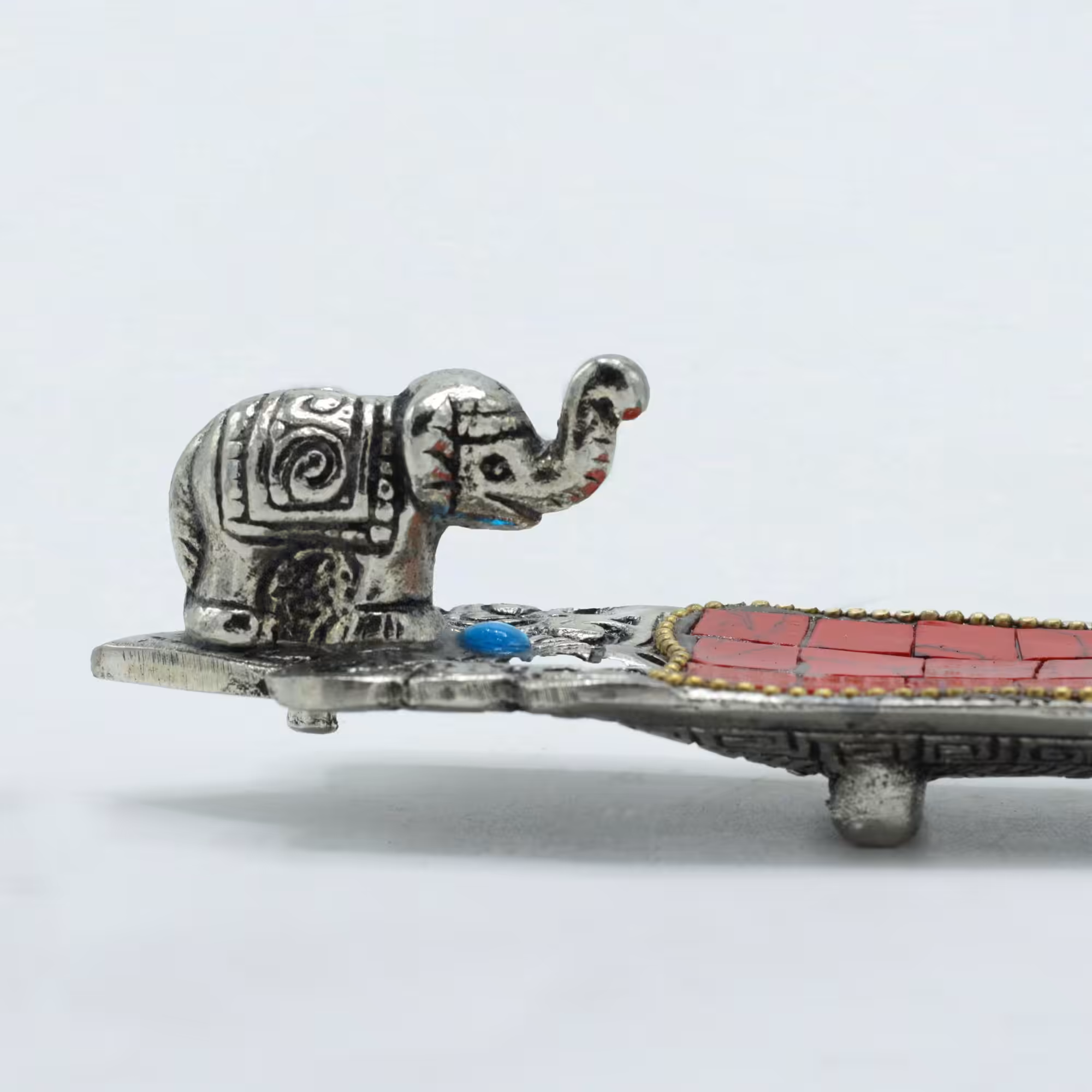 Elephant Long Tibetan Incense Holder | www.artisan-gifts.co.uk 4 Elephant Long Tibetan Incense Holder - Image 3