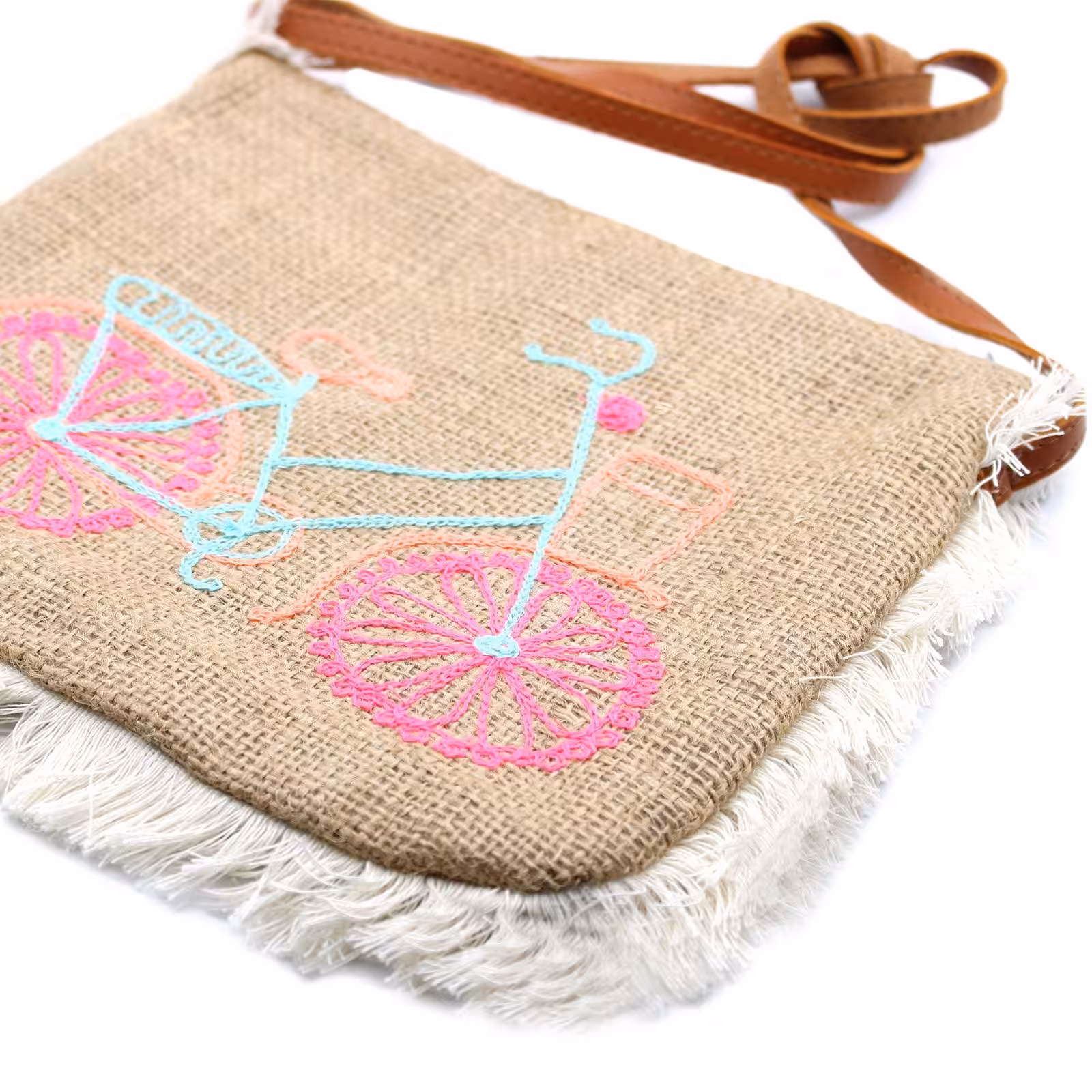 Fab Fringe Bag – Bicycle Embroidery | www.artisan-gifts.co.uk 6 Fab Fringe Bag – Bicycle Embroidery | www.artisan-gifts.co.uk 5