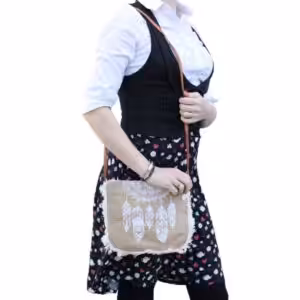 Fab Fringe Bag – Dream Catcher Print | www.artisan-gifts.co.uk 1