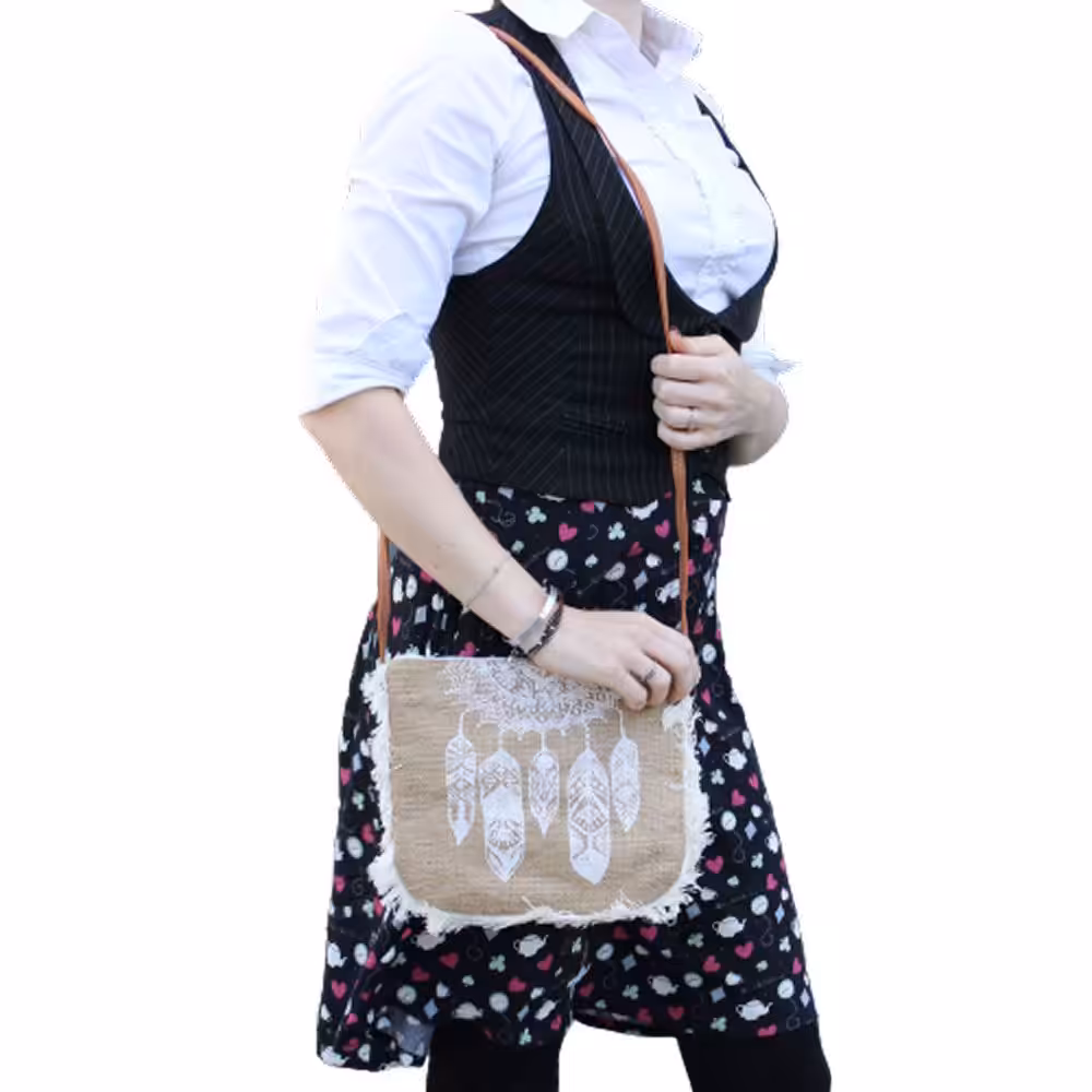 Fab Fringe Bag – Dream Catcher Print | www.artisan-gifts.co.uk 2 Fab Fringe Bag – Dream Catcher Print | www.artisan-gifts.co.uk 1