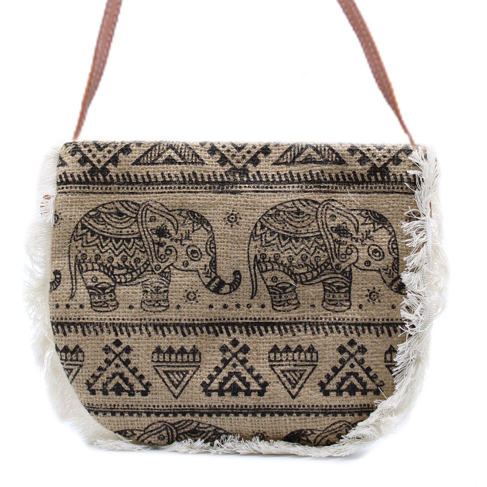 Fab Fringe Bag – Elephant Print | www.artisan-gifts.co.uk 5 Fab Fringe Bag – Elephant Print | www.artisan-gifts.co.uk 4