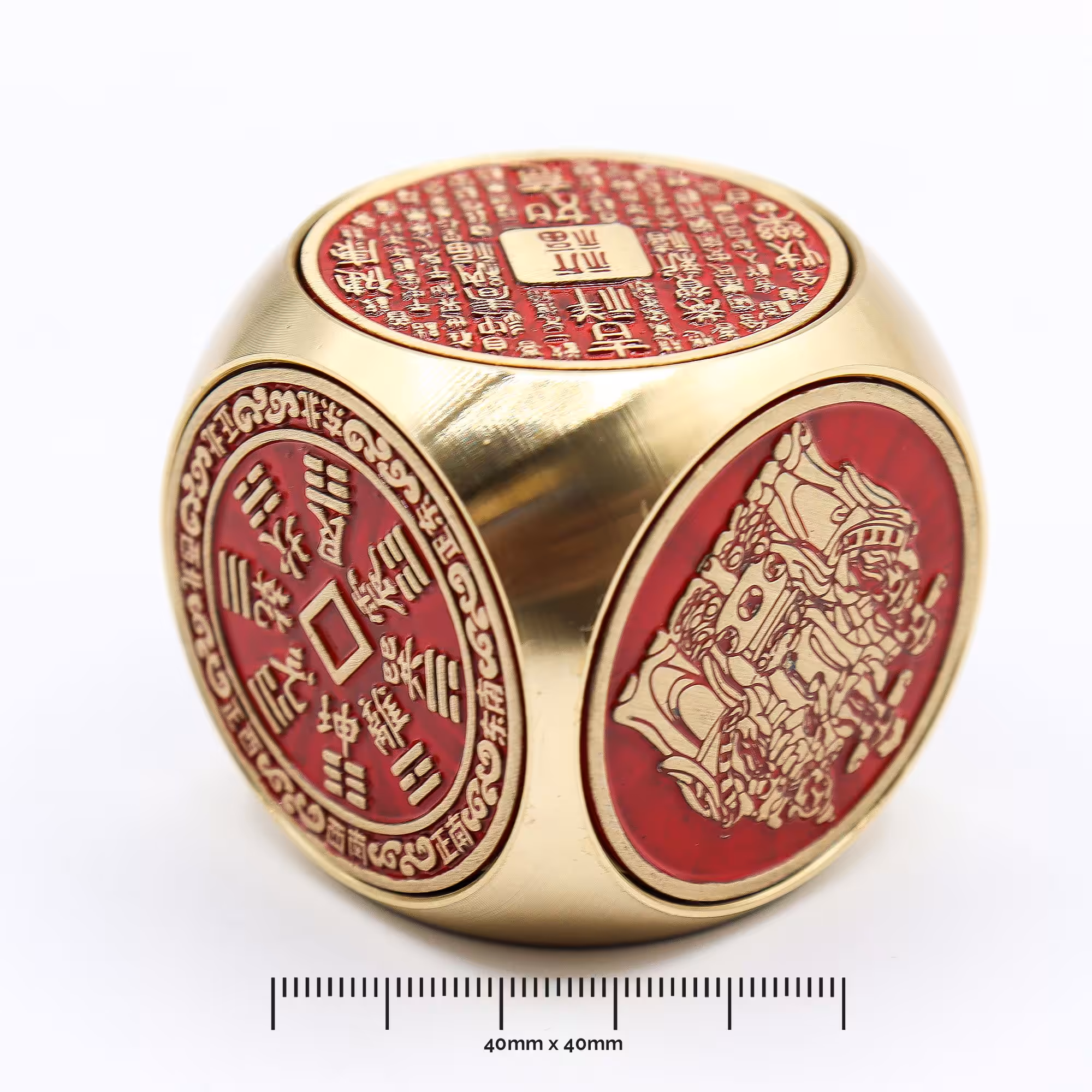 Feng Shui Fortune – Red & Brass Prosperity Cube – Flat | www.artisan-gifts.co.uk 2 Feng Shui Fortune – Red & Brass Prosperity Cube – Flat | www.artisan-gifts.co.uk 1