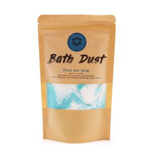 Five for Him Bath Dust 190g | www.artisan-gifts.co.uk