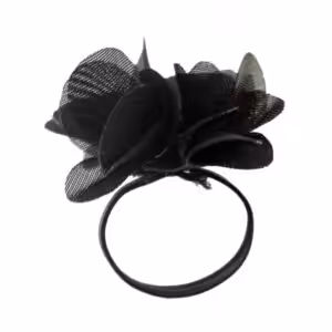 Fragrance Chiffon Diffuser Rings - Black