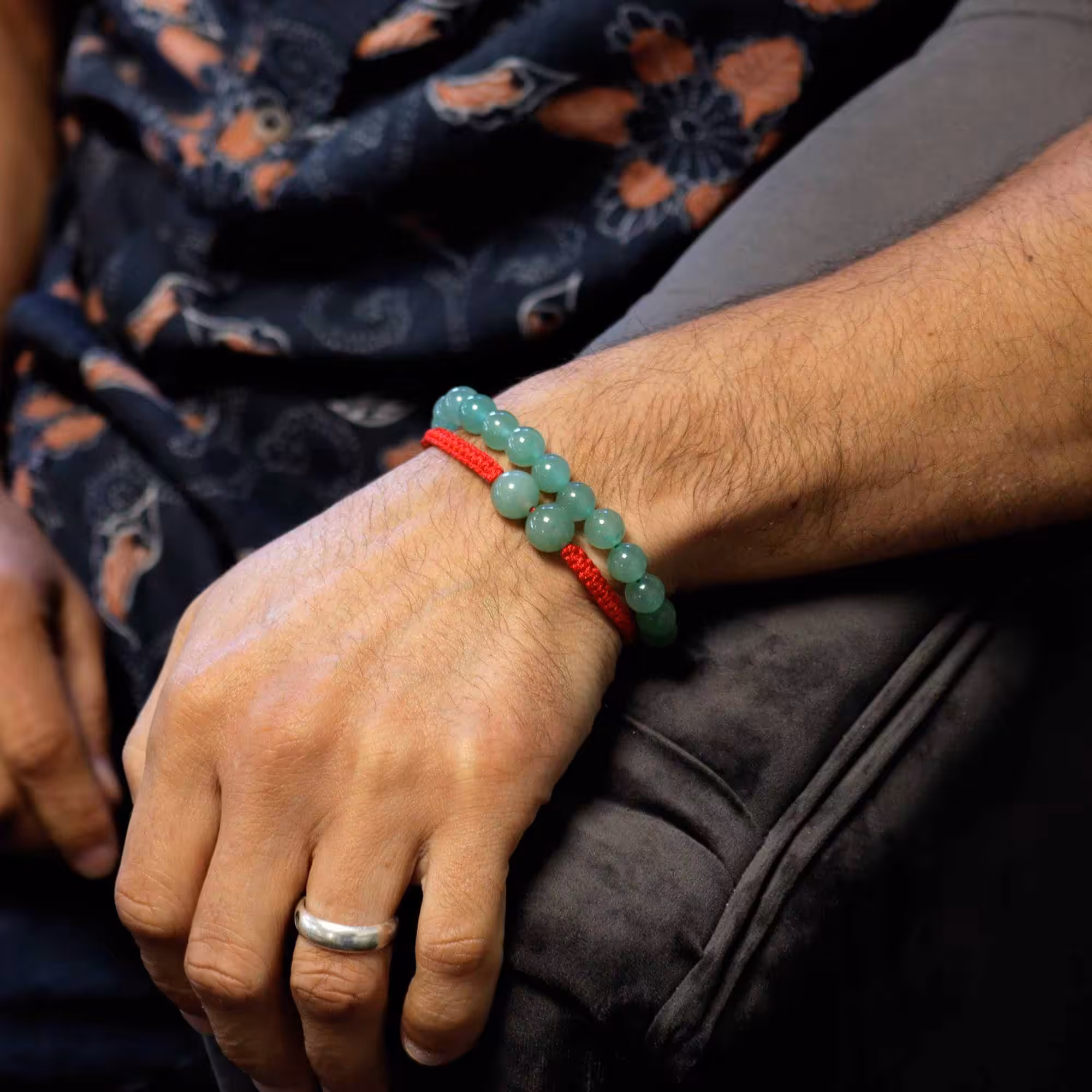 Gemstone Double Power Bracelets- Jade | www.artisan-gifts.co.uk 4 Gemstone Double Power Bracelets- Jade - Image 3