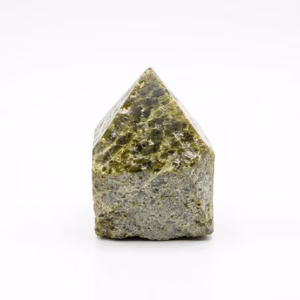 Gemstone Top Polished Points - Epidote A grade (approx 5-6 pieces)