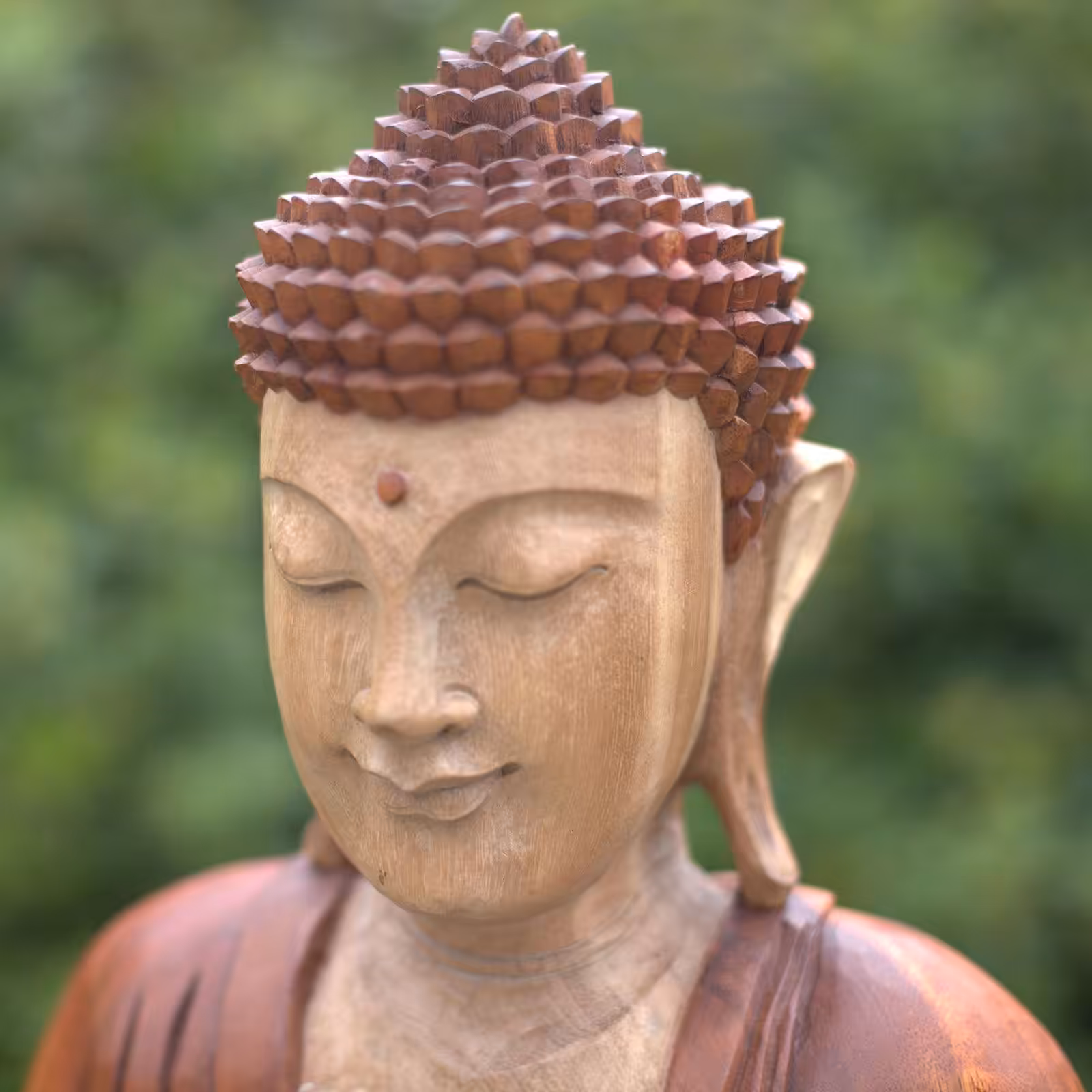 Hand Carved Buddha Statue – 40cm Teaching Transmission | www.artisan-gifts.co.uk 6 Hand Carved Buddha Statue - 40cm Teaching Transmission - Image 5