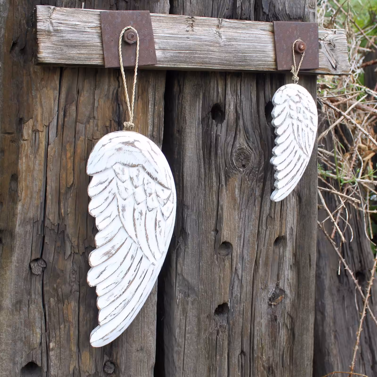 Hand Crafted Angel Wing – 30cm | www.artisan-gifts.co.uk 6 Hand Crafted Angel Wing - 30cm - Image 5