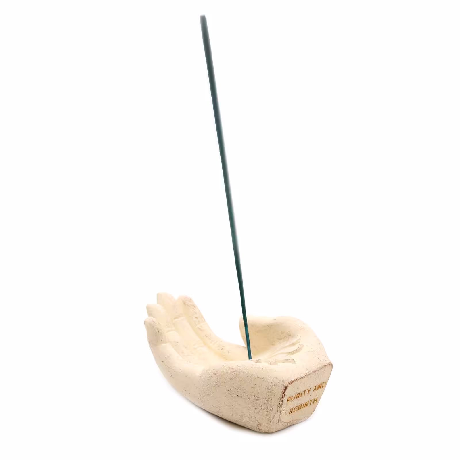 Hand Incense Burner – Lotus (white) | www.artisan-gifts.co.uk 9 Hand Incense Burner - Lotus (white) - Image 8