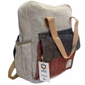 Hemp Adventure Backpack – Kathmandu | www.artisan-gifts.co.uk 1
