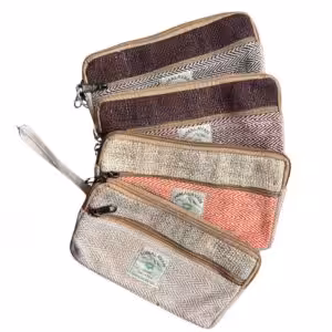 Hemp Phone/Tobacoo/Anything Zip Pouch (assorted) | www.artisan-gifts.co.uk 1