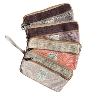 Hemp Phone/Tobacoo/Anything Zip Pouch (assorted) | www.artisan-gifts.co.uk 1