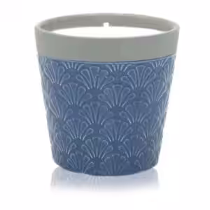 Home is Home Candle Pots – Blue Day | www.artisan-gifts.co.uk 1