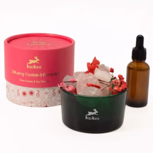 Hop Hare Diffusing Crystals & Floral Set - The Lovers
