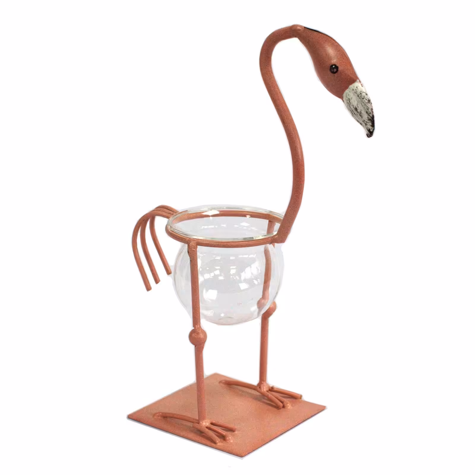Hydroponic Home Décor – Pink Metal Flamingo Des 2 | www.artisan-gifts.co.uk 5 Hydroponic Home Décor - Pink Metal Flamingo Des 2 - Image 4