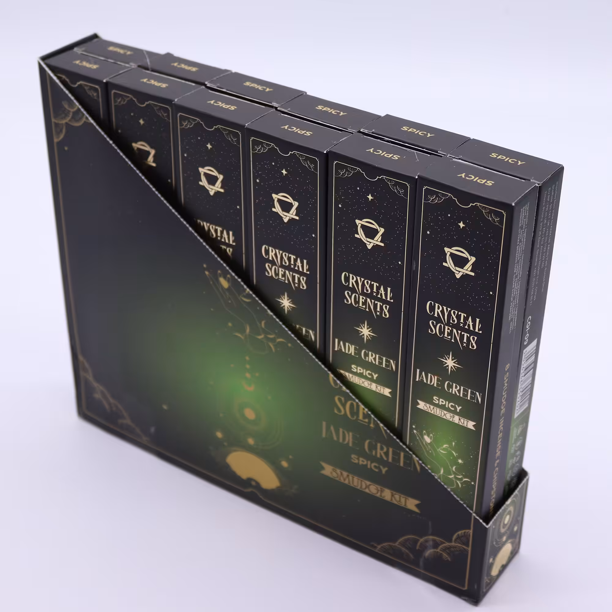 Jade Crystal Scents Smudge Incense – Spicy | www.artisan-gifts.co.uk 6 Jade Crystal Scents Smudge Incense - Spicy - Image 5