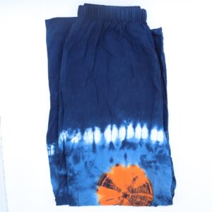 Japanese Style Lounge Pants – Teal & Orange – L | www.artisan-gifts.co.uk 1
