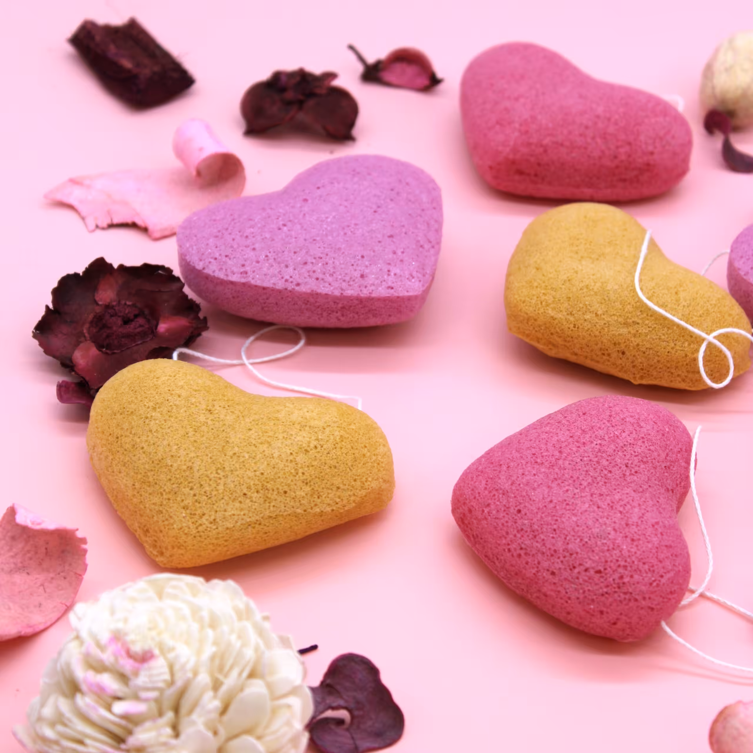 Konjac Heart Sponge – Rose | www.artisan-gifts.co.uk 7 Konjac Heart Sponge – Rose | www.artisan-gifts.co.uk 6