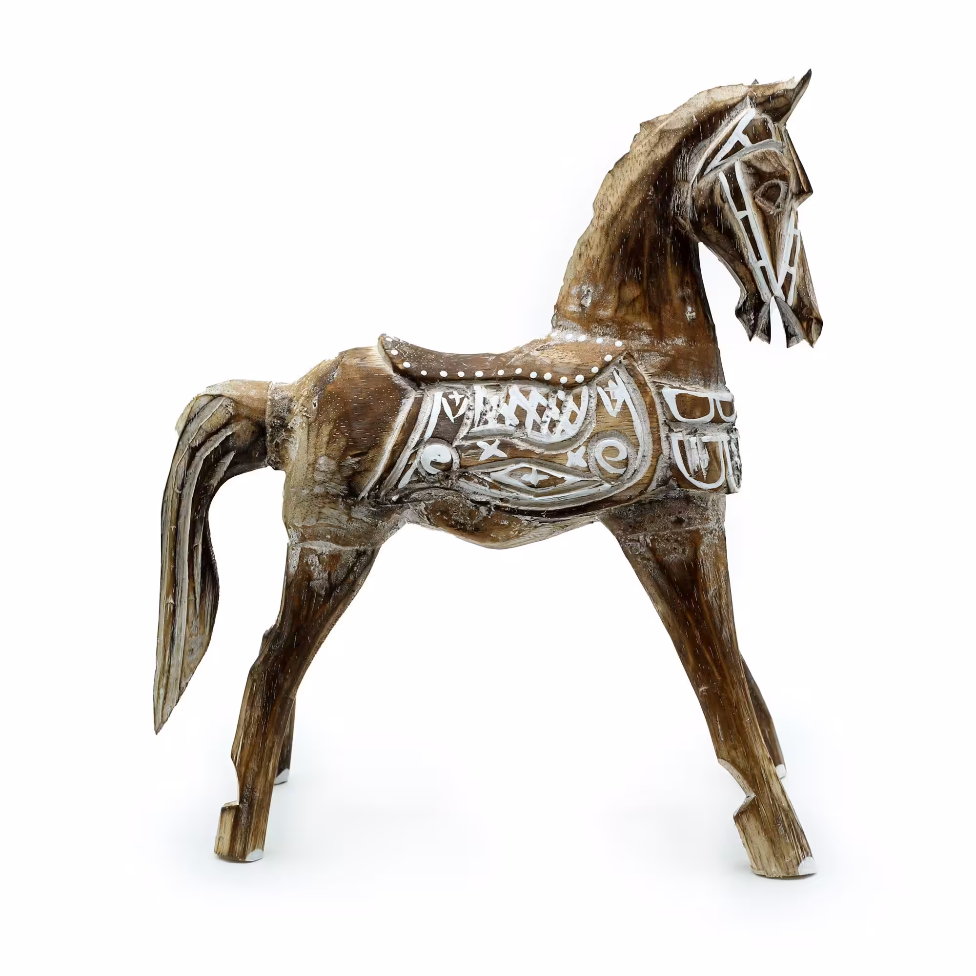 Large Antique Horse 32 cm | www.artisan-gifts.co.uk 3 Large Antique Horse 32 cm - Image 2