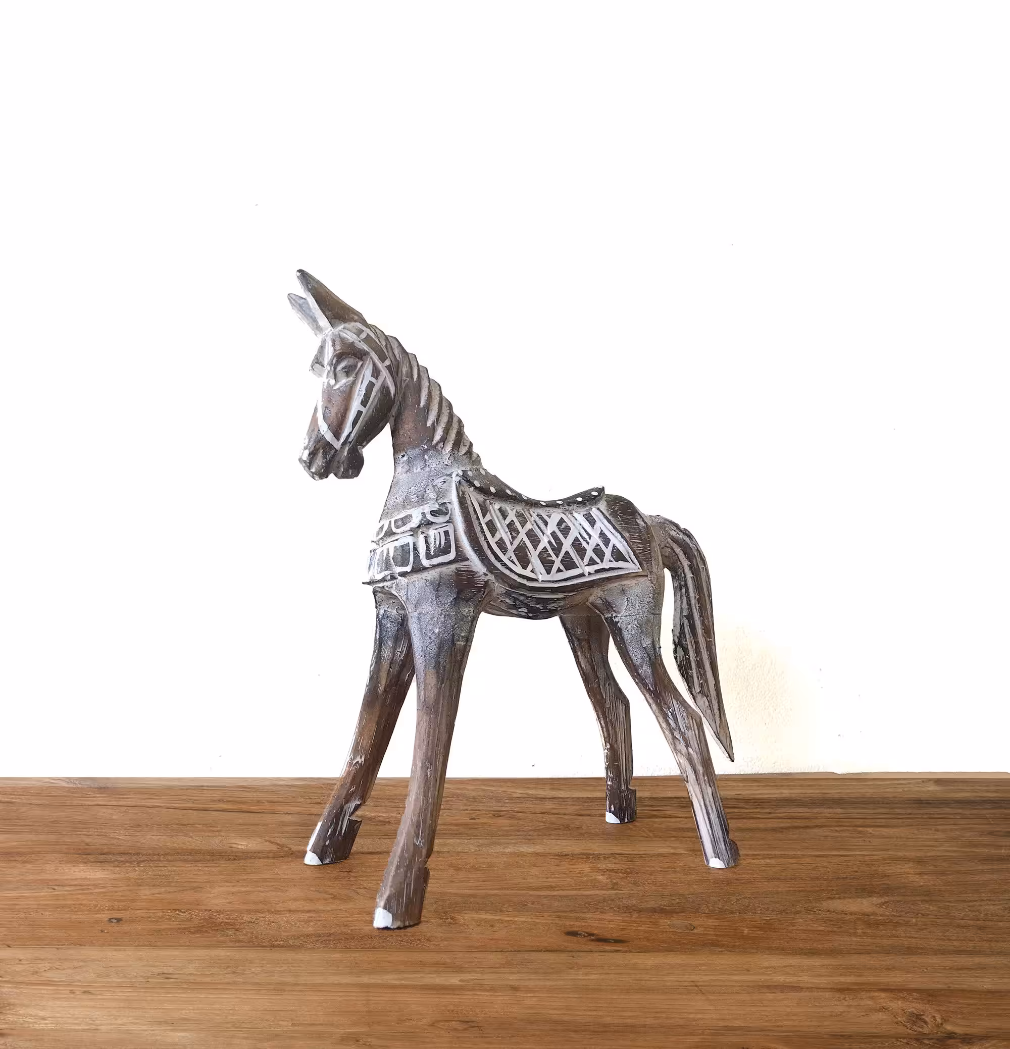 Large Antique Horse 32 cm | www.artisan-gifts.co.uk 5 Large Antique Horse 32 cm - Image 4