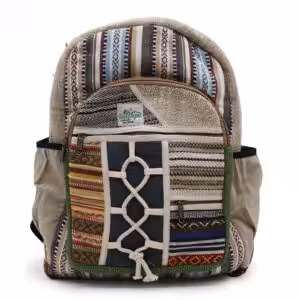 Large Backpack – Rope & Pockets Style | www.artisan-gifts.co.uk 1