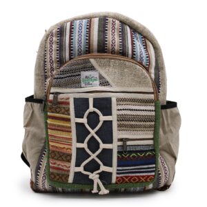 Large Backpack – Rope & Pockets Style | www.artisan-gifts.co.uk 1