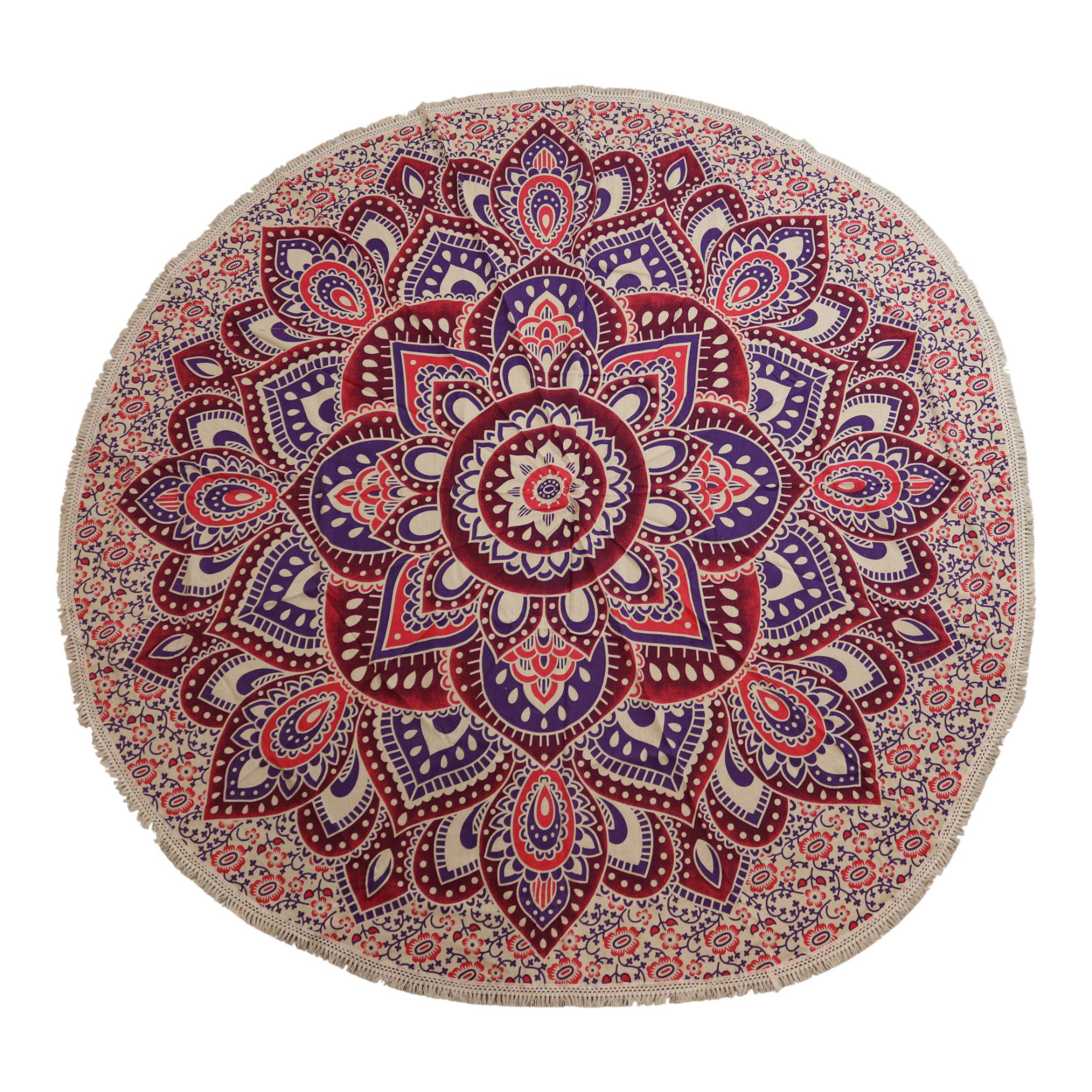 Large Mandala Roundy Art (180cm) – Pink & Purple | www.artisan-gifts.co.uk 4 Large Mandala Roundy Art (180cm) – Pink & Purple | www.artisan-gifts.co.uk 3