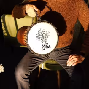 Large Pro Djembe Drum - Soul Sound (low) - 50cm (22cm Diia)