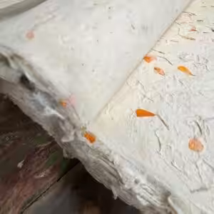 Lokta Craft & Wrapping Paper 51x76cm - Marigold