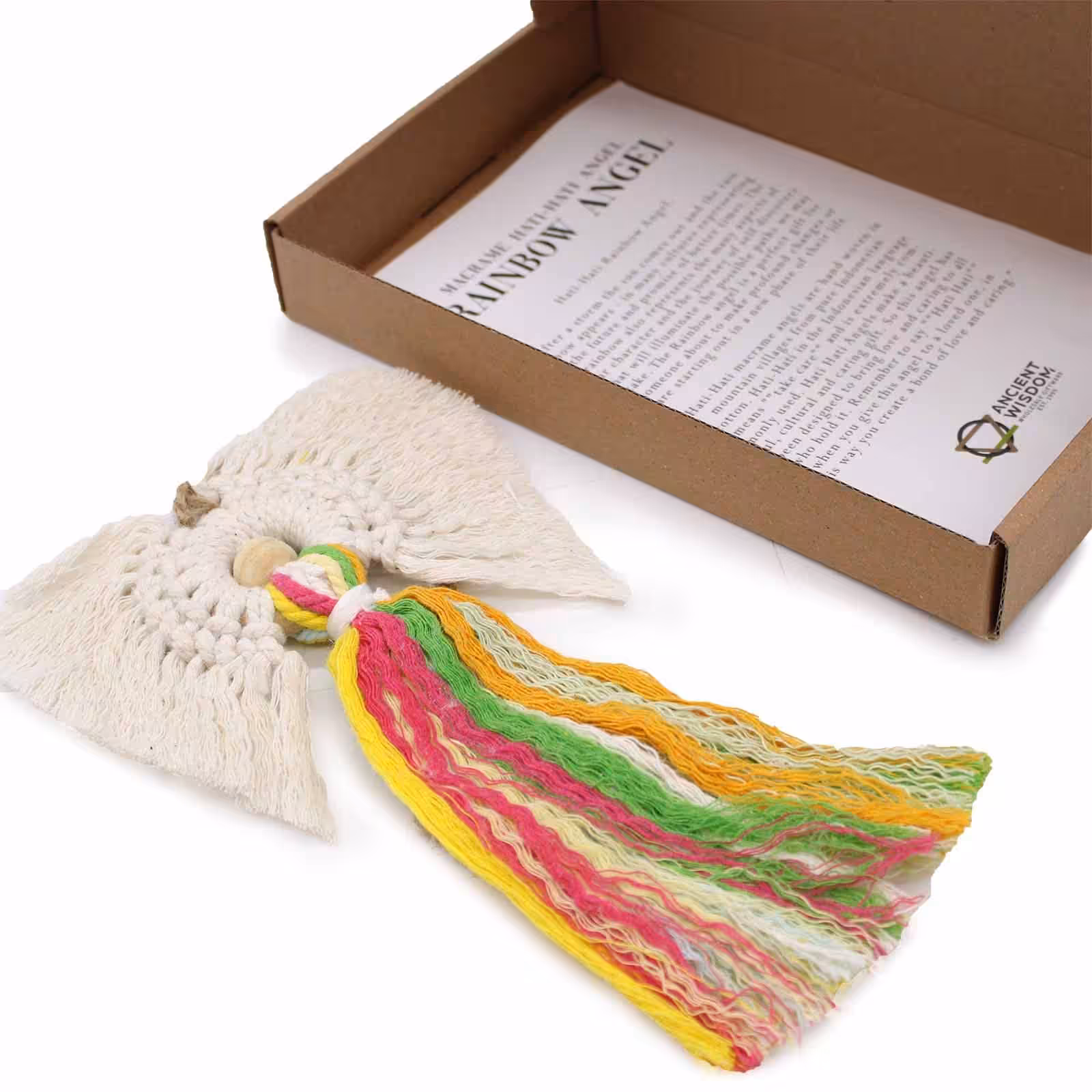 Macrame Angel – Harmony | www.artisan-gifts.co.uk 5 Macrame Angel – Harmony | www.artisan-gifts.co.uk 4