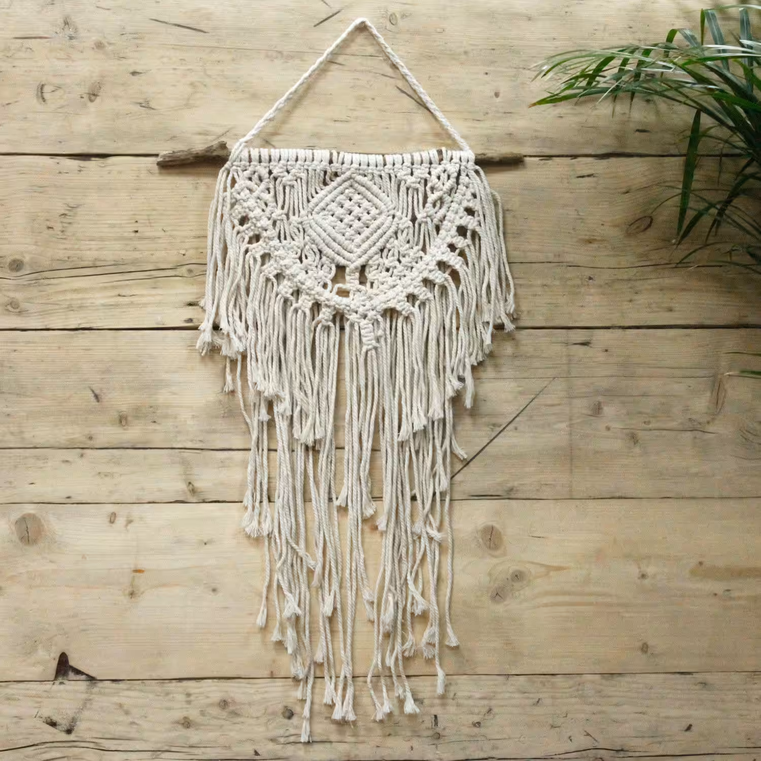 Macrame Wall Hanging – Home & Heart | www.artisan-gifts.co.uk 3 Macrame Wall Hanging - Home & Heart - Image 2