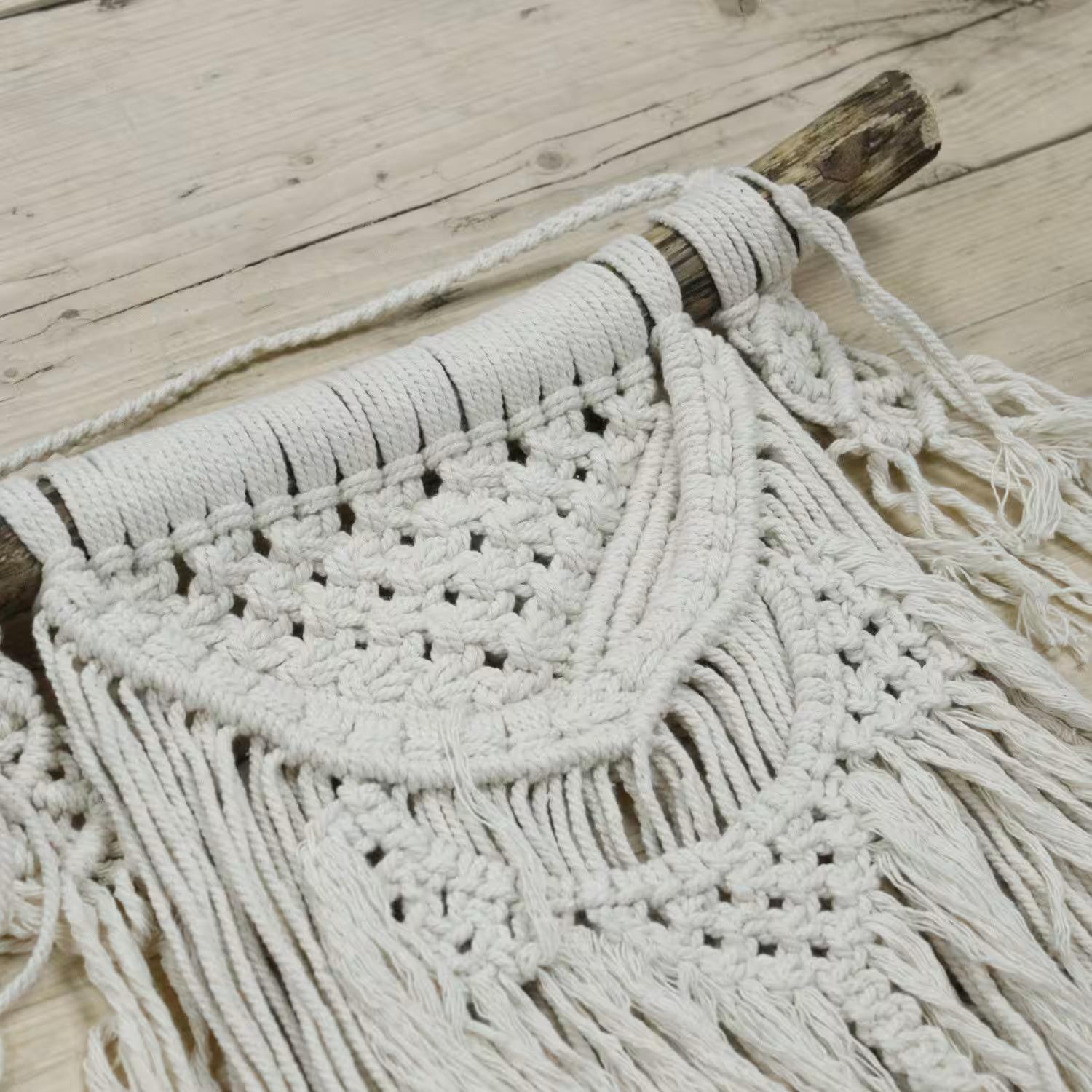 Macrame Wall Hanging – Natural Abundance | www.artisan-gifts.co.uk 4 Macrame Wall Hanging - Natural Abundance - Image 3