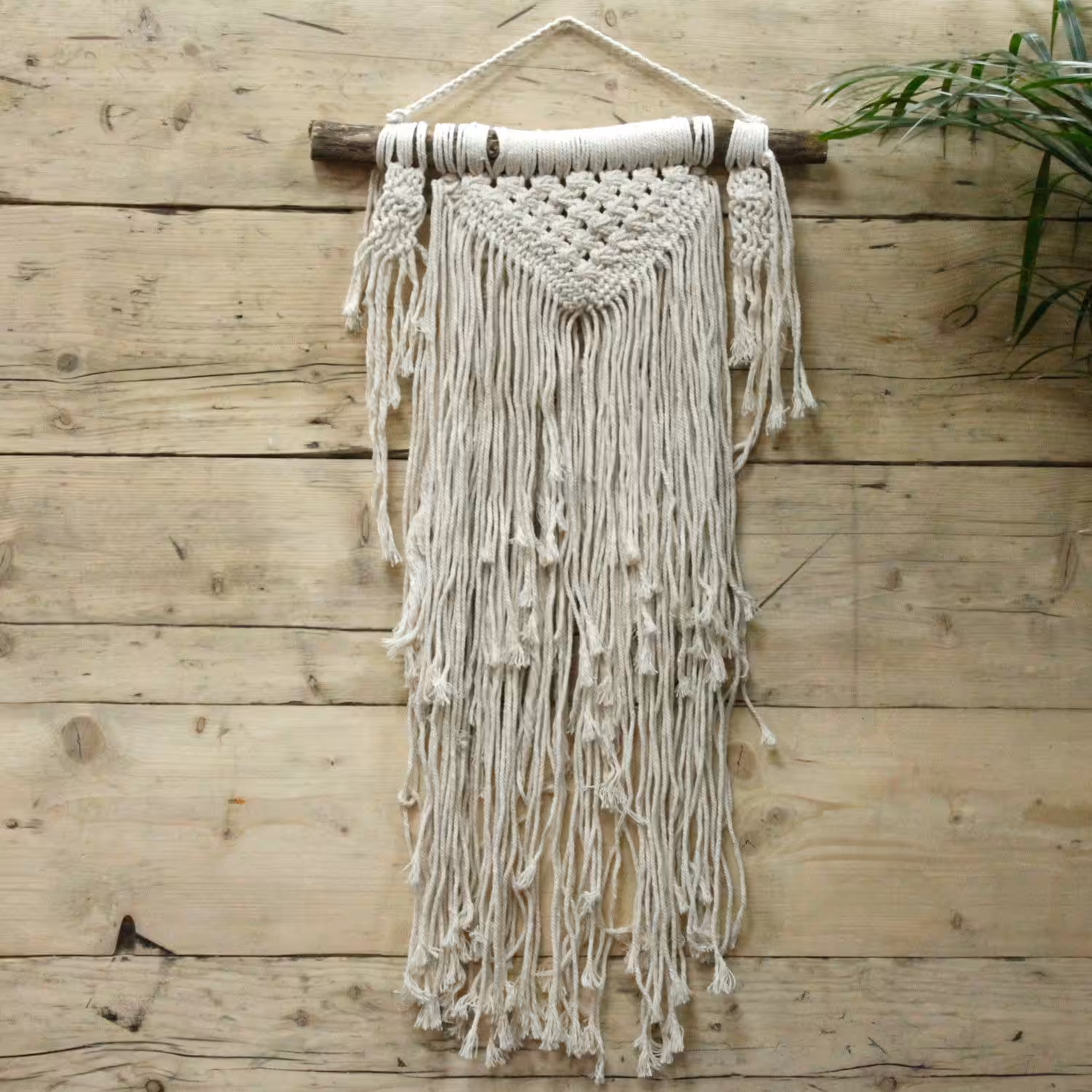 Macrame Wall Hanging – Natural Abundance | www.artisan-gifts.co.uk 3 Macrame Wall Hanging - Natural Abundance - Image 2
