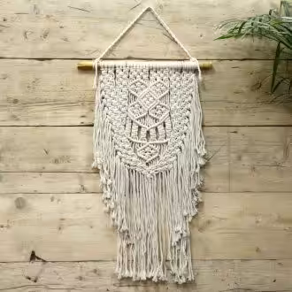 Macrame Wall Hanging – Over Abundance | www.artisan-gifts.co.uk 2 Macrame Wall Hanging - Over Abundance