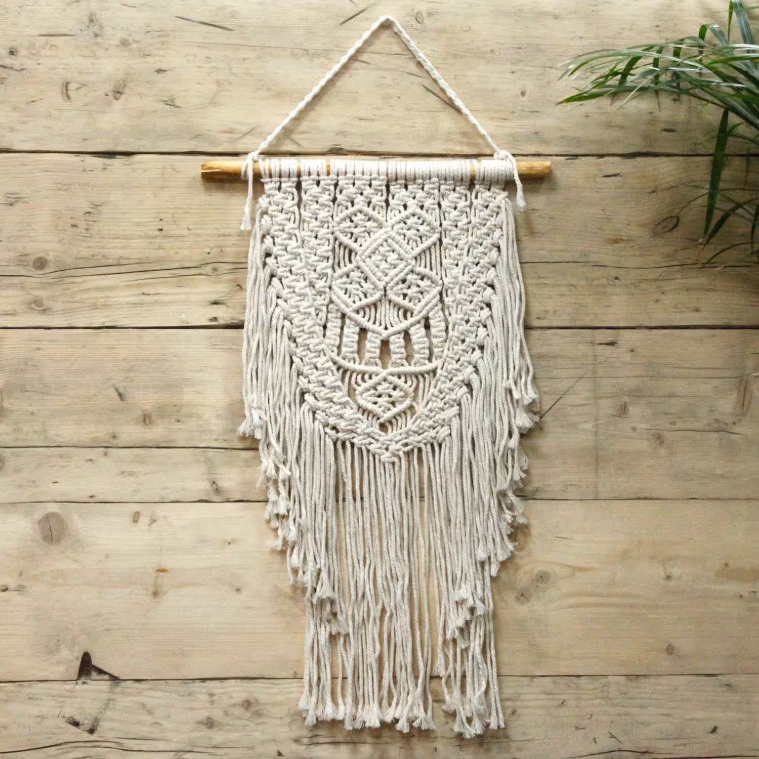 Macrame Wall Hanging – Over Abundance | www.artisan-gifts.co.uk 3 Macrame Wall Hanging - Over Abundance - Image 2