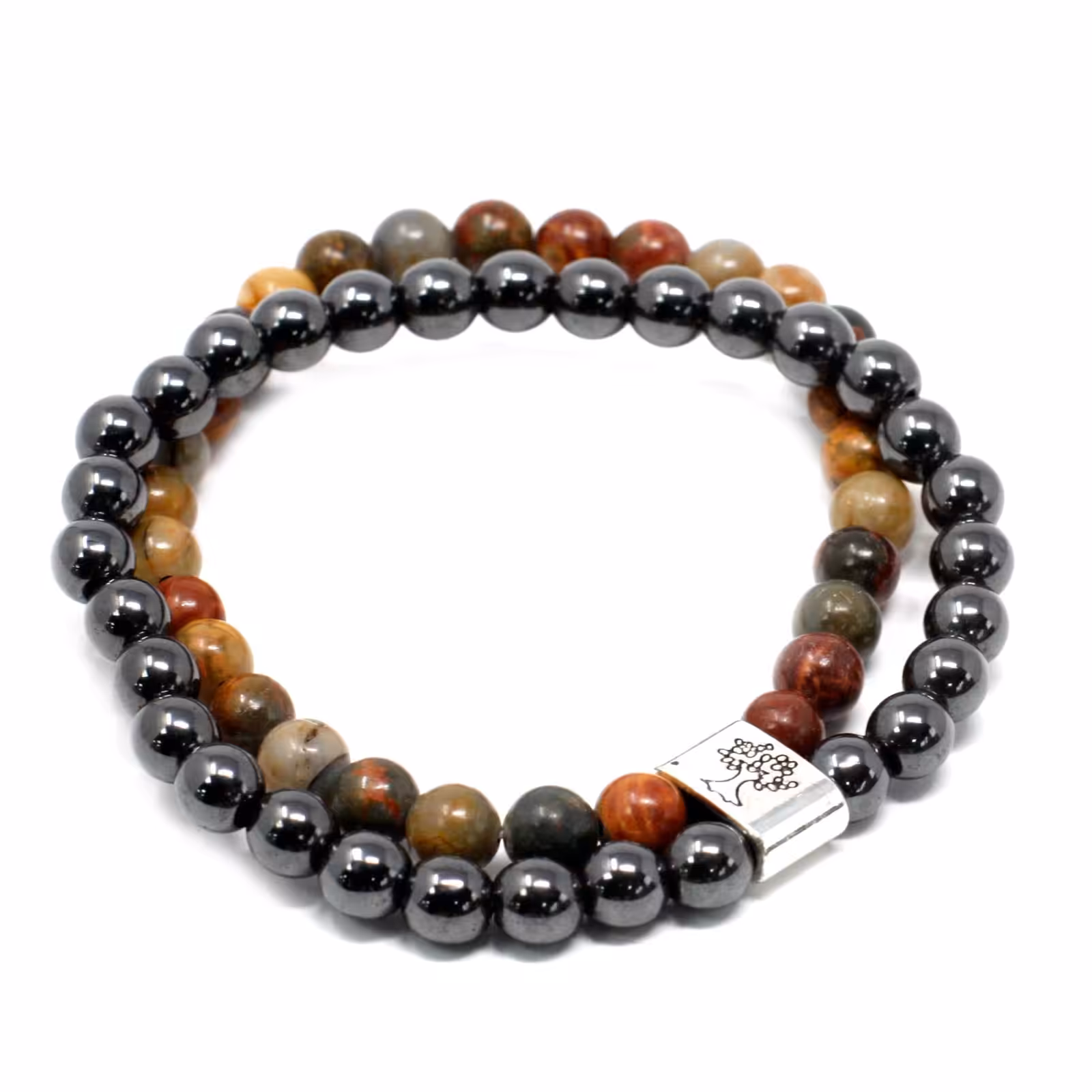 Magnetic Gemstone Bracelet – Picasso Jasper | www.artisan-gifts.co.uk 2 Magnetic Gemstone Bracelet - Picasso Jasper