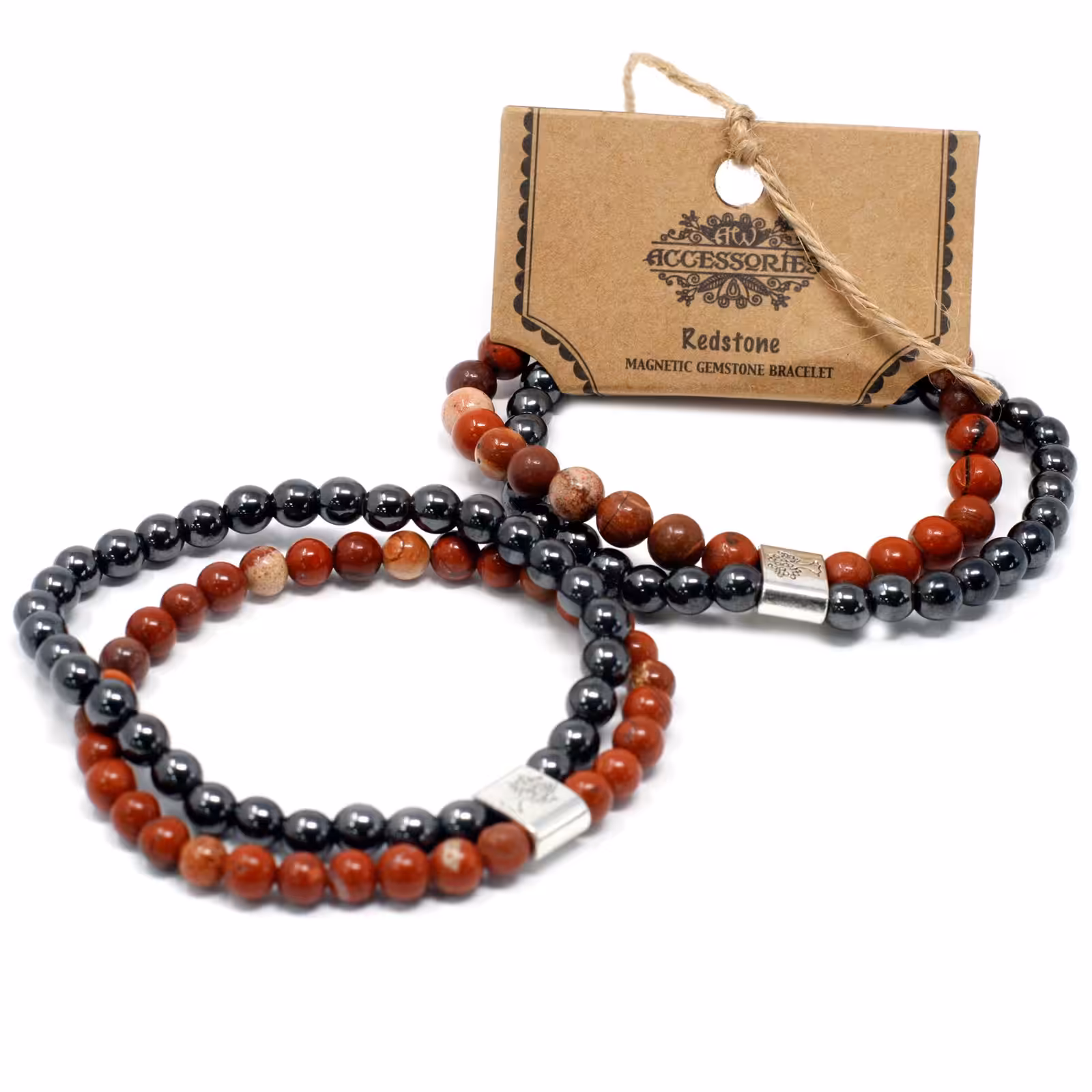 Magnetic Gemstone Bracelet – Redstone | www.artisan-gifts.co.uk 4 Magnetic Gemstone Bracelet - Redstone - Image 3