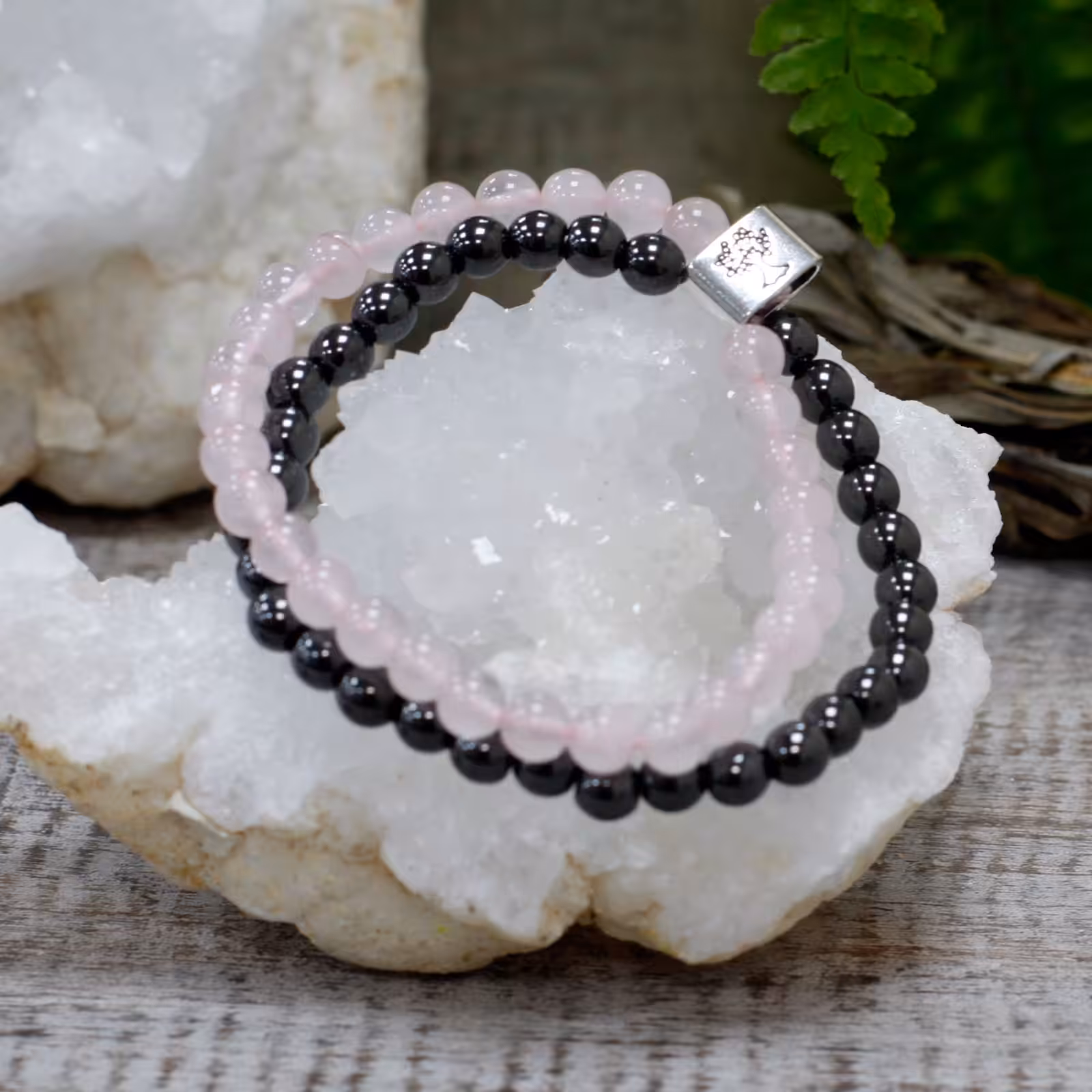 Magnetic Gemstone Bracelet – Rose Quartz | www.artisan-gifts.co.uk 6 Magnetic Gemstone Bracelet - Rose Quartz - Image 5