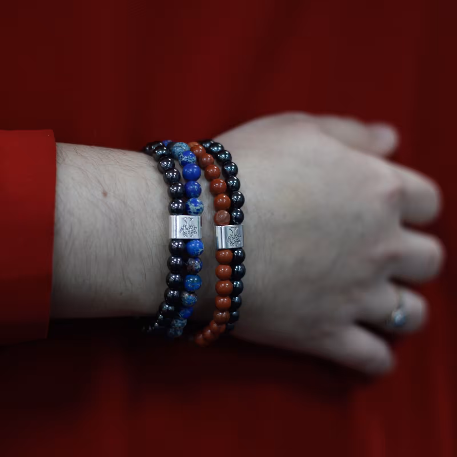 Magnetic Gemstone Bracelet – Sodalite | www.artisan-gifts.co.uk 7 Magnetic Gemstone Bracelet - Sodalite - Image 6