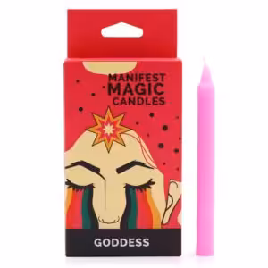 Manifest Magic Candles (pack of 12) - Pink