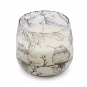 Medium Glass Jar Candles – Drawn by Flame | www.artisan-gifts.co.uk Medium Glass Jar Candles - Drawn by Flame