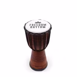 Medium Pro Djembe Drum -Freedom Rhythm (high) - 40cm (18cm Diia)