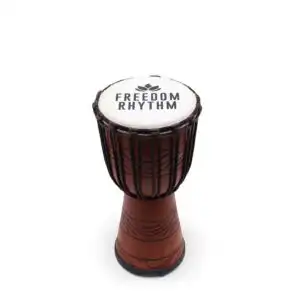 Medium Pro Djembe Drum -Freedom Rhythm (high) – 40cm (18cm Diia) | www.artisan-gifts.co.uk 1