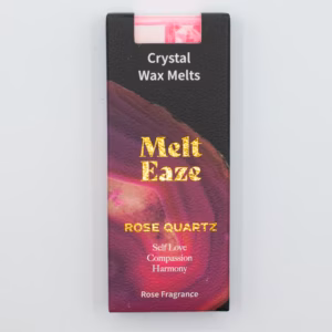 MeltEaze Wax Melts 50g - Rose Quartz Love - Rose
