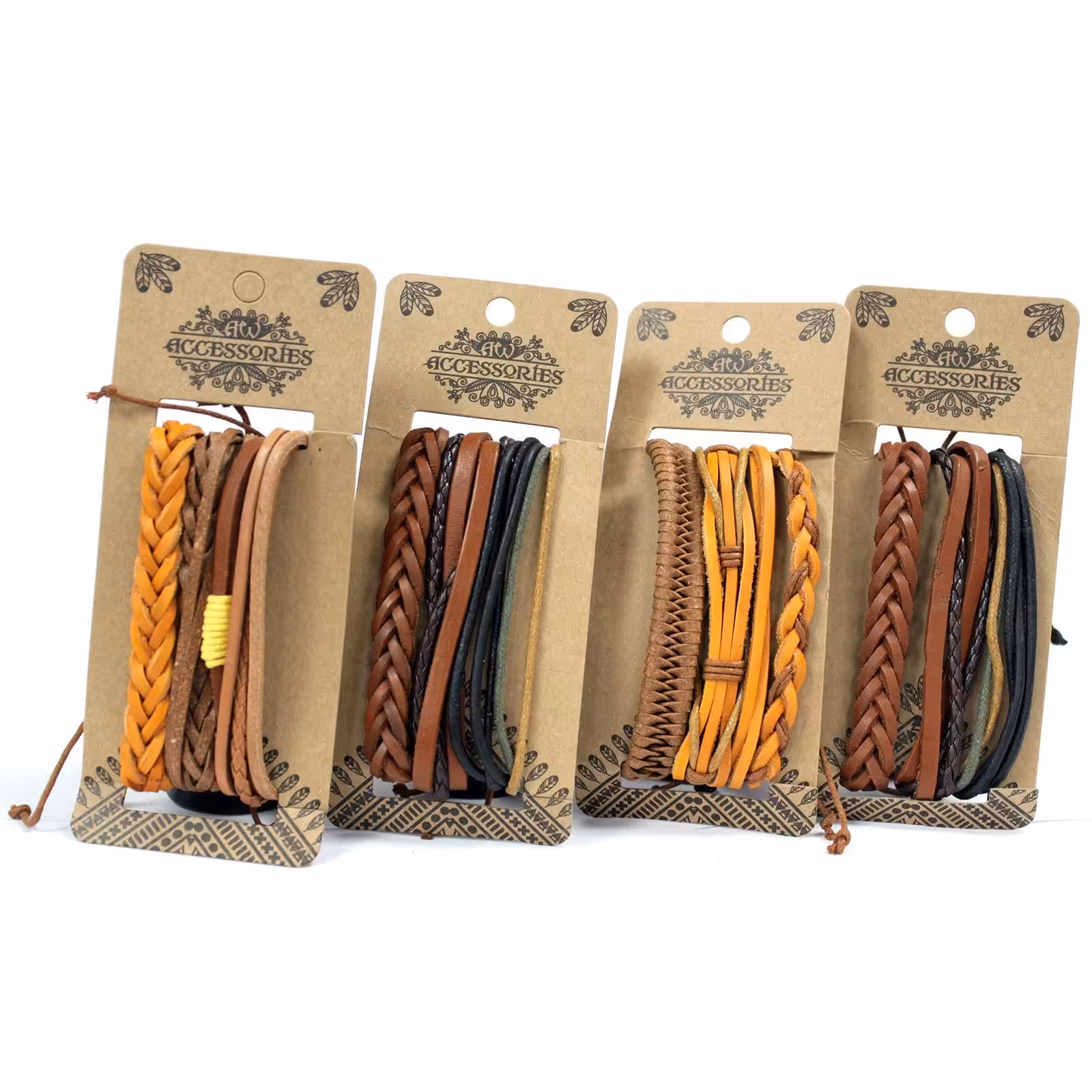 Mens Bracelet Sets – Tanned & Interesting (asst) | www.artisan-gifts.co.uk 2 Mens Bracelet Sets - Tanned & Interesting (asst)