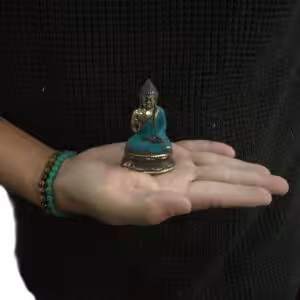 Mini Hand Up Sitting Buddha