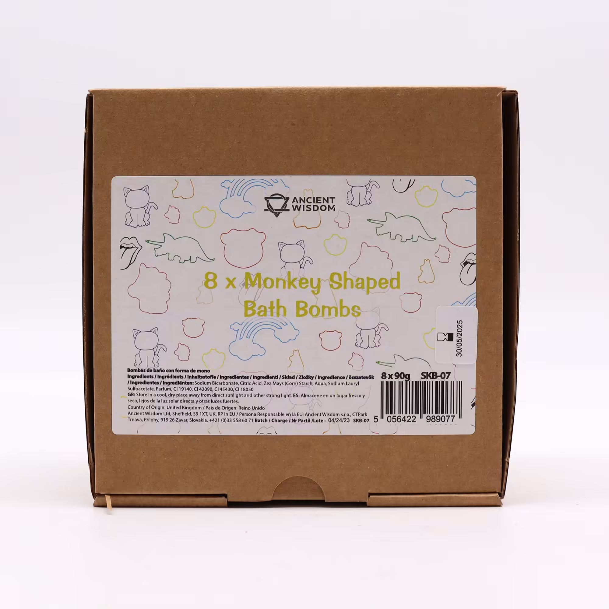 Monkey Bathbomb 90g | www.artisan-gifts.co.uk 4 Monkey Bathbomb 90g | www.artisan-gifts.co.uk 3