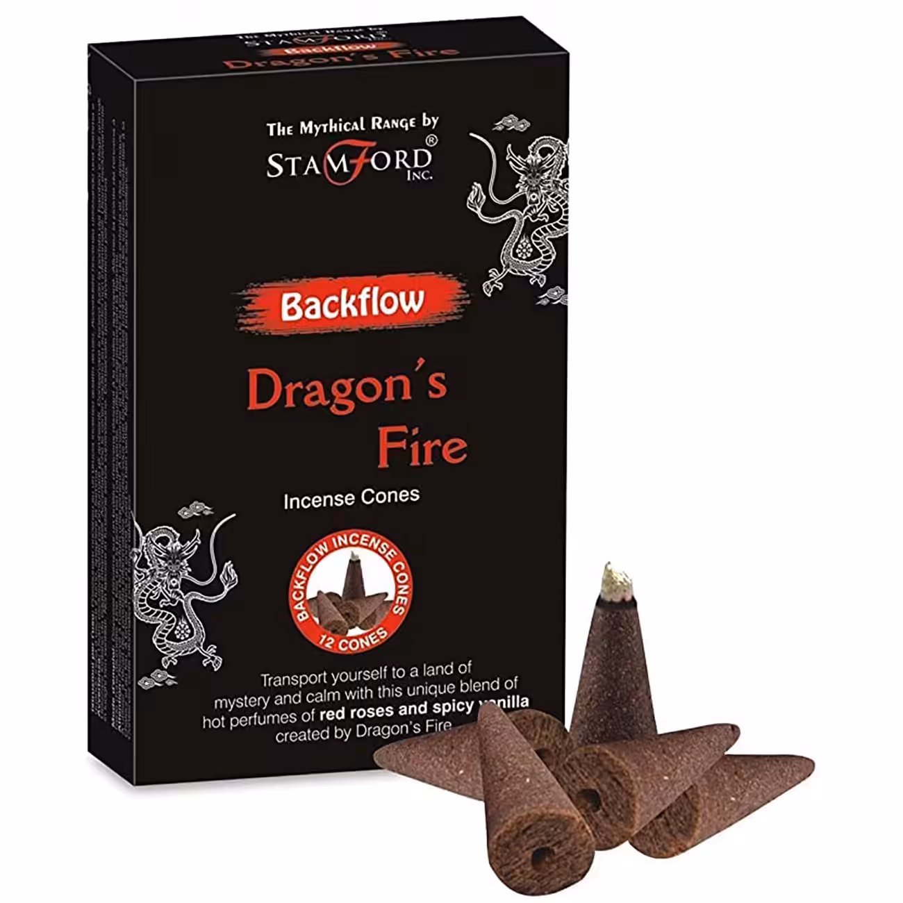 Mythical Backflow Cones – Dragon Fire | www.artisan-gifts.co.uk 2 Mythical Backflow Cones - Dragon Fire